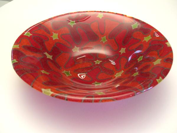 Red Bouquet Bowl #56